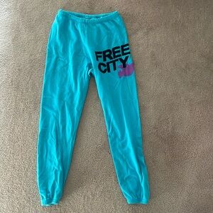Free City Cotton Logo Sweatpants